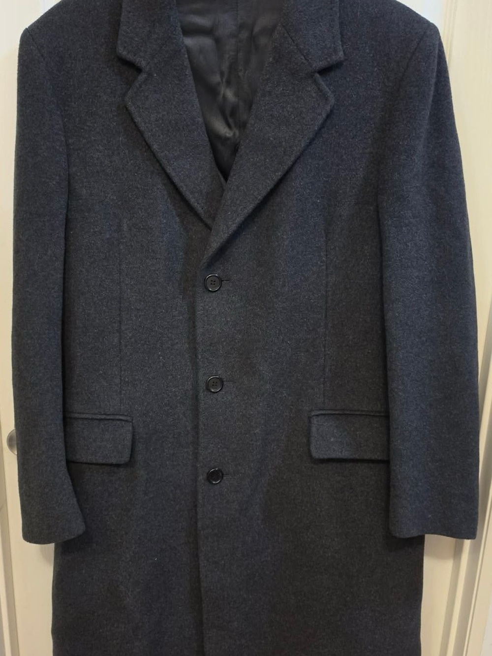 Vintage Fifth Avenue Men's Cashmere Blend Jacket - Black